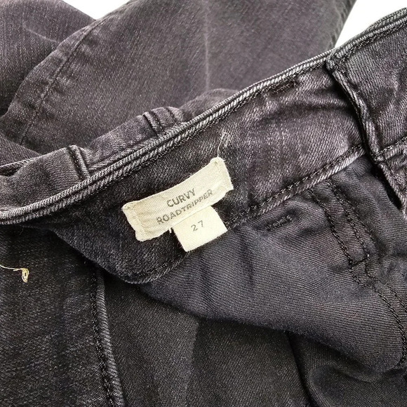 Madewell Womens Curvy Roadtripper Jeans Size 27  Raw Edge Hem - Picture 2 of 6